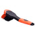 Imperial Riding Hoof Brush Grip #colour_orange-dark-grey