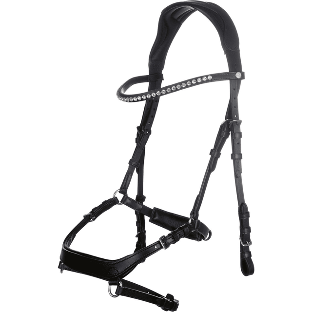 HKM Pro Anatomic Bridle #colour_black