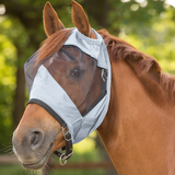 Waldhausen Premium Fly Mask Without Ears #colour_silver-grey